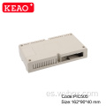 Caja de plástico caja electrónica de carril Din IP54 caja electrónica caja de caja remota abs caja de control industrial PIC505